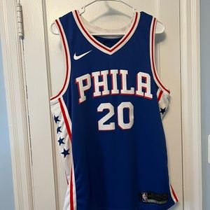 Sixers Basketball Jersey #20 Fultz